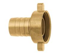 Geka 54GSB Raccord à Vis pour Tuyau 2/3 avec Filetage Femelle G 1 4" 25mm en Laiton, Or, 18 x 8 x 13 cm