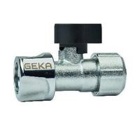 GEKA Schlauchstück système à emboîtement 1/2"-13mm MS Cr avec robinet à bille GEKA plus Quantité:5