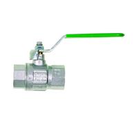 GEKA Trinkwasserkugelhahn DIN-DVGW, MS nickelé, levier, FI/FI, G 1/2", PN50 Quantité:1