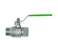 GEKA Trinkwasserkugelhahn DIN-DVGW, MS nickelé, levier, FI/MI, G 1/2", PN50 Quantité:1