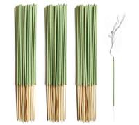 Gekamoyue Bâtonnets d'encens, 150pcs Sauge Blanche Encens Naturel sans, 25 Pcs x 6 Pack,150 Pcs Total