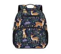 Gekhuqory Sac d'école poulet pour enfants pour la famille, Cerf Sika, Mini, Classique