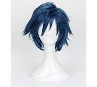 Gekkan Shoujo Nozaki Kun Kashima Yu Ryugazaki Rei Ichinose Tokiya Cosplay perruques cheveux synthétiques bleu cheveux courts perruque AZ-002
