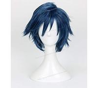 Gekkan Shoujo Nozaki Kun Kashima Yu Ryugazaki Rei Ichinose Tokiya Cosplay perruques cheveux synthétiques bleu cheveux courts perruque AZ-002