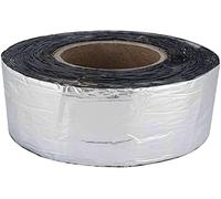 Geko 07082 Bande étanchéité en Alu/Bitume, Gris, 7,5 cm x 10 m