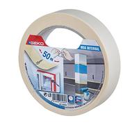 GEKO Adhésif de Masquage Intérieur 25mmx50m