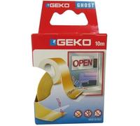 GEKO - Adhésif double face transparent 15mmx10m