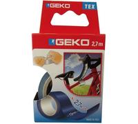 GEKO - Adhésif tissu plastifié 19mmx2.7m bleu
