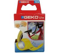 GEKO - Adhésif tissu plastifié 19mmx2.7m jaune