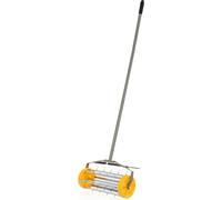 GEKO | Aérateur de gazon avec tambour à picots de 420 mm, pour aérer l'herbe du jardin avec des dents de 35 mm