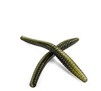 GEKO BIG BRUKO Color Laminate Greenpumpkin Transparent - 5,5" - 140 mm - Soft Bait