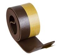 Geko Boudin de porte adhésif en mousse PVC pour bas de porte mm 38 x 100 cm, marron, en boîte fermée, taille unique