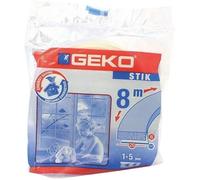 GEKO Bourrelet de porte adhésif en mousse PU blanc - 19mmx6mmx8m - Mistral