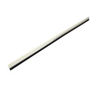 Geko Coussin Bouchon rigide en PVC avec brosse/Joint de porte auto-adhésif, empêche les courants d`air et les