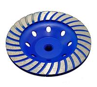 Geko G00378 Diamond Turbo Row Roue pour gobelet 5 mm 125 x m14 Multicolore