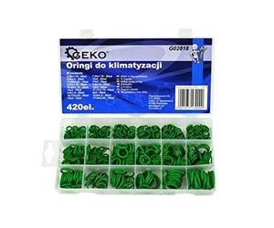 Geko G02818 Système de refroidissement Joint torique Ensemble, 420 pièces de couleur Multicolore