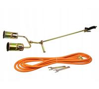 Geko G20006 Chauffage Bras long lampe de poche 58 kW double tête 60 mm, Multicolore