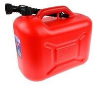 GEKO Jerrican essence en plastique avec bec verseur Rouge 20 L rouge G