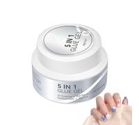 Gel 3D | 30ml De Colle Adhésive Forte | Gel De Modelage Pour Ongles,pour Débutantes Femmes Salon à Domicile Studio Manucure Soins