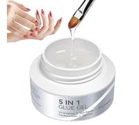 Gel 3D | 30ml De Colle Adhésive Forte - Gel De Sculpture Manuelle D'Ongles,pour Débutantes Femmes Salon à Domicile Studio Manucure Soins