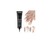 Gel 3D Nail art 3 en 1 rhinestone glue gel ongle sculpting Gel polish pour nail charms DIY maison transparent UV LED. 15 ml