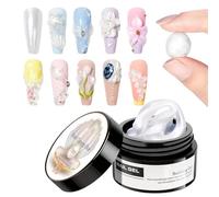 Gel 3D pour ongles - Design non adhésif - Gel constructeur solide à ongles,Pour débutants, amateurs beauté, étudiantes, femmes, mères, jeunes mariées, dames, épouses, usage maison, salon, spa