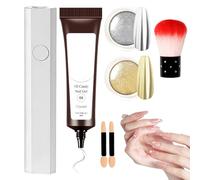 Gel 5D pour Ongles | Colle de Moulage pour Femmes | Gel de Sculpture Non Collant et Élégant pour Occasions Formelles Quotidiennes Mariage Salon à Domicile et Fêtes