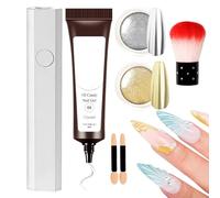 Gel 5D pour Ongles | Colle Pour Décoration D'ongles,Gel de Modelage 5D Séduisant Beauté Toutes Occasions Salon Maison Mariage Femmes et Filles