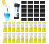 Gel à déjections canines pour toilettes portables | Gel d'urine en poudre de toilette - Coagulant urinaire éliminant les odeurs pour la randonnée, la survie, les catastrophes, la randonnée, la