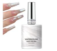 Gel à étaler pour ongles 15 ml avec pinceau fin | Pour une application lisse, accessoire de manucure à séchage rapide pour ongles, maison, salon, mariage