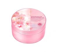 Gel à l'aloe vera - 300 g - Gel essence hydratant - Soin après-soleil et crème pour le visage - Hydrate en profondeur et répare les peaux sèches (sakura)