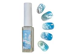 Gel à ongles - 7,5 ml à séchage rapide pour ongles des doigts et des orteils, revêtement décoratif, design, look artistique pour dames, frères et sœurs, experts, compagnons | Studio de ménage