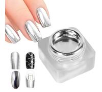 Gel à ongles chromé - 8 ml - Gel de manucure brillant - Design d'ongles UV en métal à peindre - Pour une utilisation dans le salon dans la vie quotidienne, en voyage, en fête, pour un rendez-vous