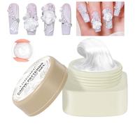 Gel À Ongles Constructeur Solide, Gel De Sculpture À Ongles 3D - Gels Sà Ongless Solisdes Non Collant 3D - Fournitures De Manucure Blanche Sèche 5G Easy Pour La Sculpture Et Le Bâtiment