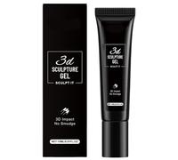 Gel à ongles de sculpture 3D, lisse et facile à façonner, 30 ml, de gel polonais de modélisation de modélisation de décoration, manucure de gels de sculpture, pour les femmes, les filles, la maiso