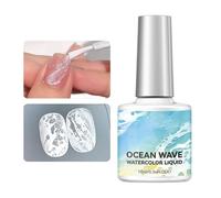 Gel à Ongles Effet Aquarelle,Vernis à Séchage Rapide 10 ml,Gel pour Ongles à Effet Aquarelle - pour Salon, Maison, Hommes, Jeunes, Manucuriste, Spectacle, Voyage, Mariage et Fête