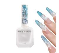 Gel à ongles esthétique - 12 ml - Couleur liquide esthétique - Vernis à ongles avec motif marin et effet dégradé - Pour salon, femmes, hommes, adolescents, spectacles sur scène, usage quotidien