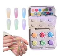 Gel À Ongles Kit De Gel 6 Couleurs Pour Manucure