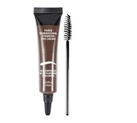 Gel à sourcils à tenue forte, gel coiffant pour sourcils imperméable, tube compact de 15 ml avec applicateur de pinceau de précision, outil de maquillage compact avec un design convivial, contrôle des
