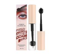 Gel à sourcils - Aspect poli et adhésif - Coiffage transparent - Contrôle cosmétique durable - Produit de soin léger et résistant à la transpiration avec tenue ferme pour les mamans professionnelles