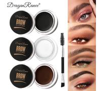 Gel à sourcils folle blanc-Style européen et américain, cire de savon pommade à réglage longue durée, stylo à sourcils volumateur et sculptant pour