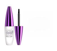 Gel à Sourcils Pelable 120 g, Maquillage Semi-Permanent Résistant à l’Eau et à la Transpiration, Longue Tenue, Deux Teintes Noir et Brun
