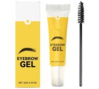 Gel à sourcils transparent professionnel - Anti-bavures, nourrissant, multifonctionnel, il dessine une forme précise et laisse les sourcils sains et lisses. Transparent, multi-usages, 10 g