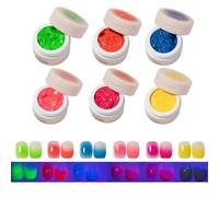 Gel À Tapotement - Ongles Vibrants Path Gel De Peinture | Manucure Art Produit De Soins De Beauté Fluorescents | Peinture De Vernis À Ongles Geal Pour Une Finition Créative De Et De