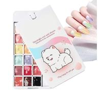 Gel à Tapoter 18 Couleurs Dégradé Unifié Vernis à Ongles