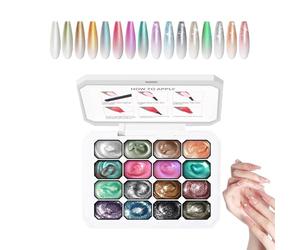 Gel À Tapoter Palette 16 Alvéoles pour Dégradé Sans Nettoyage
