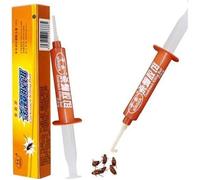 Gel Anti Cafards & Blattes - 10G, Gel insecticide anti cafards et blattes, seringue 10 G pour chenil de toilettes de cuisine