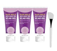 Gel anti-cicatrices avancé, hydratation intense, formule douce et non grasse, lotion de soin pour le visage, hydratant pour le visage, pour femmes, mères, épouses, amies, sœurs, maison (3pcs)