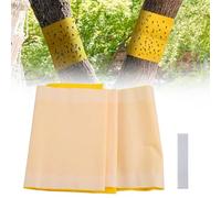 Gel Anti Fourmis,25CM X 5M Glu Arboricole Bande,Glue Arbre Fruitier,Bande Glue Arbre Fruitier,Efficace Contre Chenilles,Fourmis et Autres Insectes Nuisibles,pour Pommier,Verger,Arbre