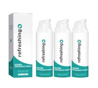 Gel anti-transpirant contre la transpiration du visage, gel anti-transpirant, puissant, pour le visage, les mains, les pieds et le cuir chevelu, efficace contre les odeurs des aisselles et la